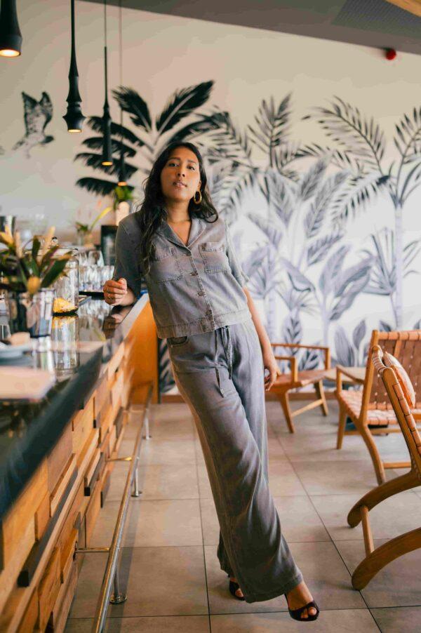 Ensemble chemisier et pantalon Laban de chez Suncoo