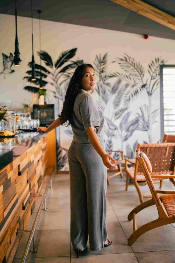 Ensemble chemisier et pantalon Laban de chez Suncoo